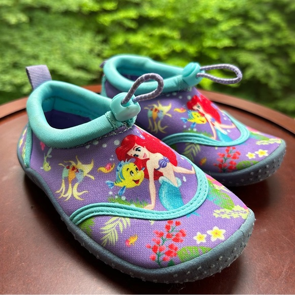 The Little Mermaid Other - Disney Ariel Water Shoes | Size 7/8 Toddler Girl | Little Mermaid  | Adjustable